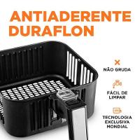 Fritadeira Elétrica Mondial Air Fryer 4 Litros Afn-40 Preto/inox 110v - 2