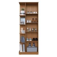 Armário Multiuso Sapateira Camile 1 Porta Freijó Com Espelho - Indékes Freijó - 3