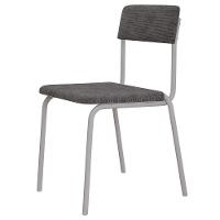 Kit 04 Cadeiras Estofada Para Sala De Jantar Sense Branco C01 Linho Prata - Lyam Decor - 7