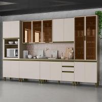 Cozinha Completa Connect 6 Peças Duna-cristal Com Torre Quente 1 Forno E Cristaleira - Móveis Henn Duna-cristal - 2