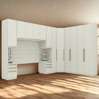 Quarto Casal Modulado Completo 7 Pecas Seletto Areia Henn Areia - 2