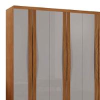 Guarda Roupa Casal Dunas Com 8 Portas E 4 Gavetas Moderna Naturalle/off White - 7