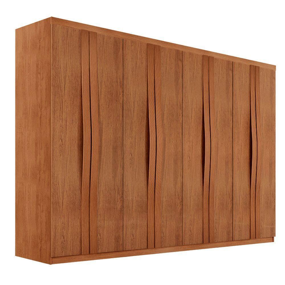 Guarda Roupa Casal Dunas Com 8 Portas E 4 Gavetas Moderna Naturalle - 2