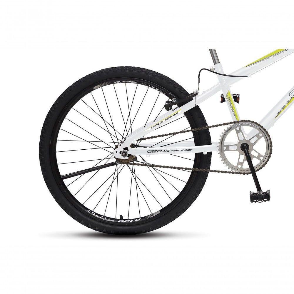 Bicicleta Force 1 Aro 24 Sem Marchas Freios V-brake Branco - 3