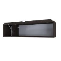 Armário Aéreo Com Nicho E Porta Basculante 35x135x35cm Wlnp135 Terracota Branco - 5