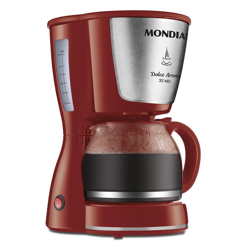 Cafeteira Elétrica Dolce Arome C-32-32x-r 127v-vermelho/inox - 1