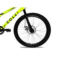 Bicicleta Colli Airon Aro 24 Com Freio A Disco 7v Amarelo - 4