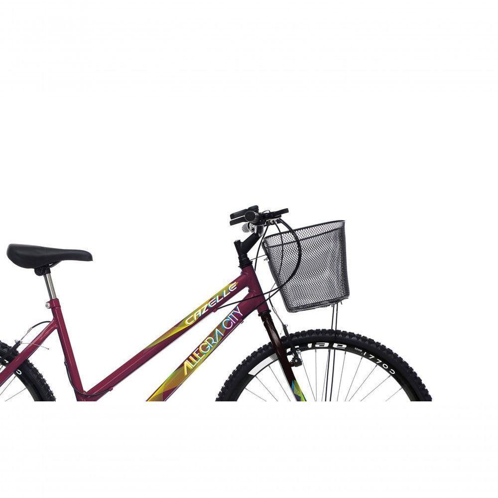 Bicicleta Colli Cazelle Allegra Aro 26 Freio V-brake Quadro 18 Roxo - 2
