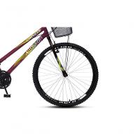 Bicicleta Colli Cazelle Allegra Aro 26 Freio V-brake Quadro 18 Roxo - 3