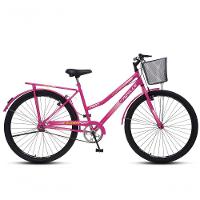 Bicicleta Transporte Aro 26 Colli Cazelle Fort Rosa Neon - 2