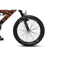 Bicicleta Gps Aro 20 Dupla Suspensão 21 Marchas Colli Preto