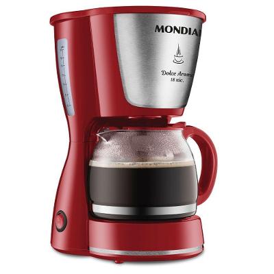 Cafeteira Elétrica Mondial Dolce Arome C-35-18x Cafeteira C-35-18x 220v/60hz Jarra De Vidro