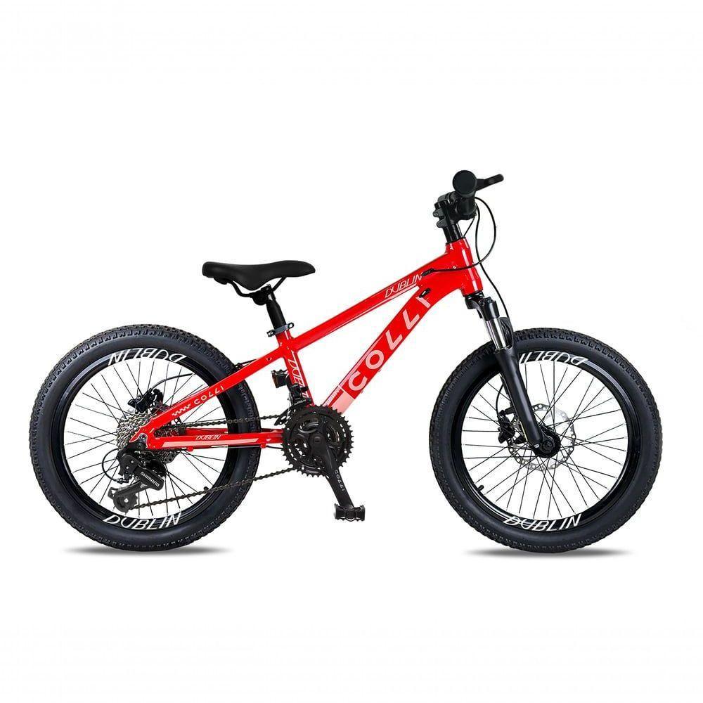 Bicicleta Aro 20 Colli Dublin Shimano 8v Vermelho - 1