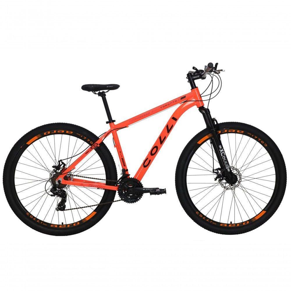 Bicicleta Colli Toronto Aluminio Aro 29 Disco-shimano 21v Laranja - 1