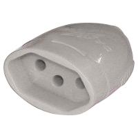 Tomada Desmontavel Daneva Dn1619 2p + T 20a 250 Volts Cinza - 1