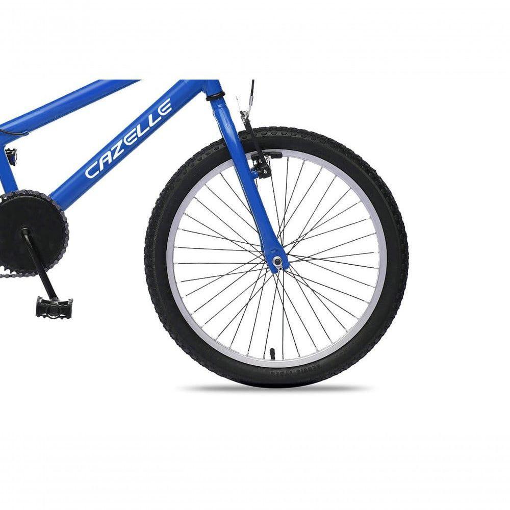 Bicicleta Cazelle Aro 20 Sem Marchas Freios V-brake Colli Azul - 3