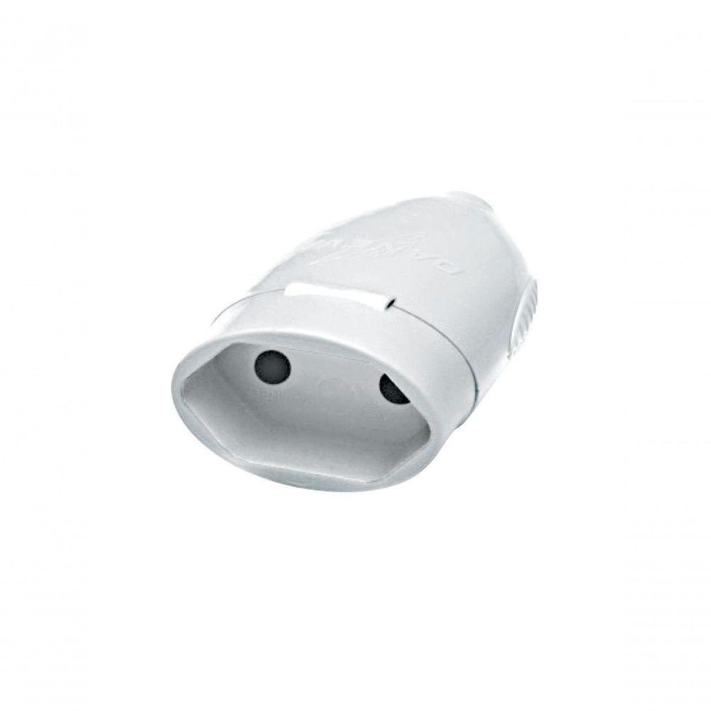 Tomada Desmontavel Daneva 2p 20a- 250v Ref.1605 Branco - 1