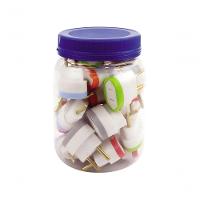 Pino Adaptador Daneva Dn1556 Pote Com 24 Pinos Cores - 1