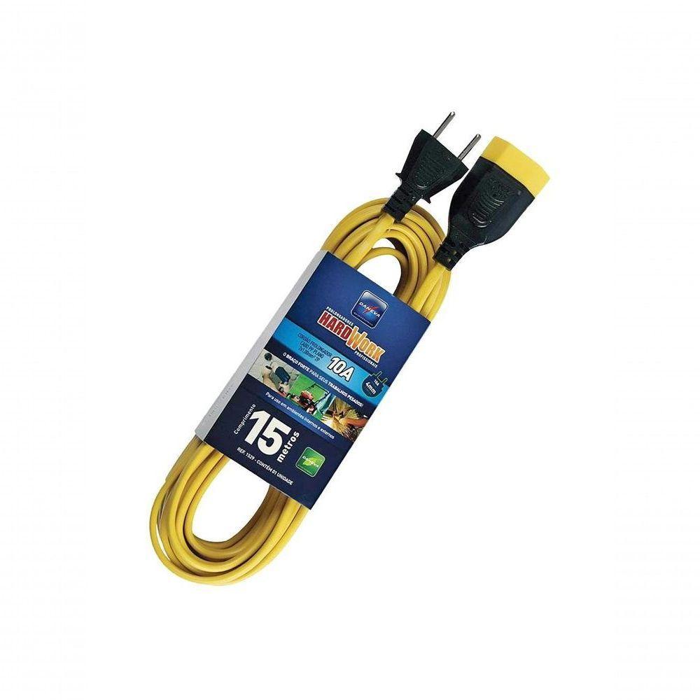 Prolongador Daneva Pp Amarelo 15 Metros 1,00 Mm Ref.1529 - 1