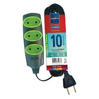 Extensao Daneva No Shock Pl 10m Grafite 2 X 0,75mm - 1