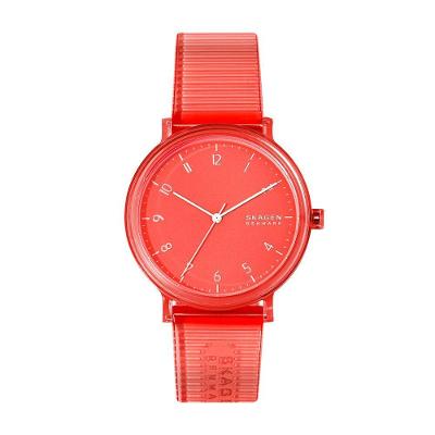 Relógio Skagen Aaren Unissex Rosa Skw6603-2tn Skw6603-2tn