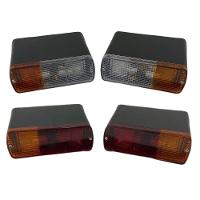 Kit Com 4 Lanternas Traseiras Trator New Holland Tl - 1