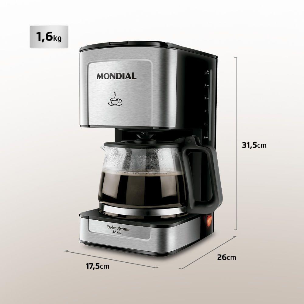 Cafeteira Elétrica Mondial C-44-32x-si 127v/60hz - 3