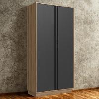 Armario Para Escritorio Office 160x80 Cm Ar5020 Faem Mel Grafite - 2