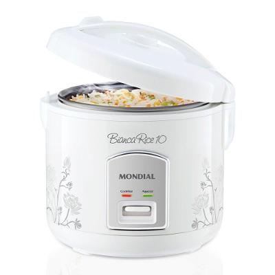 Panela Elétrica de Arroz Mondial Bianca Rice 10 PE-10 1,8L 700W Branco 110V
