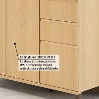 Balcão De Cozinha 3 Pts E 2 Gav Com Tampo 120cm Aura Luciane Carvalho - 5