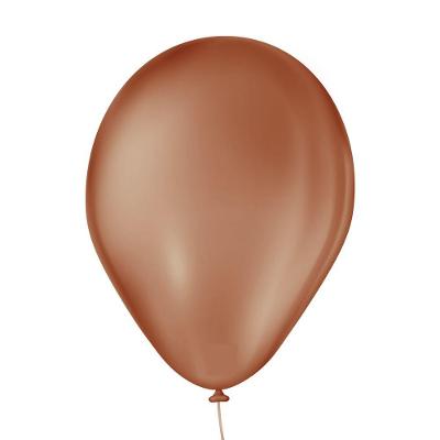 Balão São Roque Café Brasil Liso 7 Polegadas - 50 Unidades