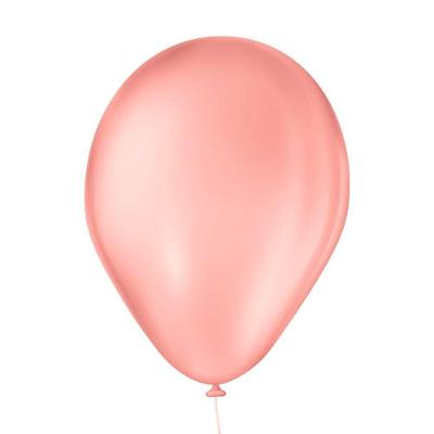 Balão São Roque Rose Liso 7 Polegadas - 50 Unidades