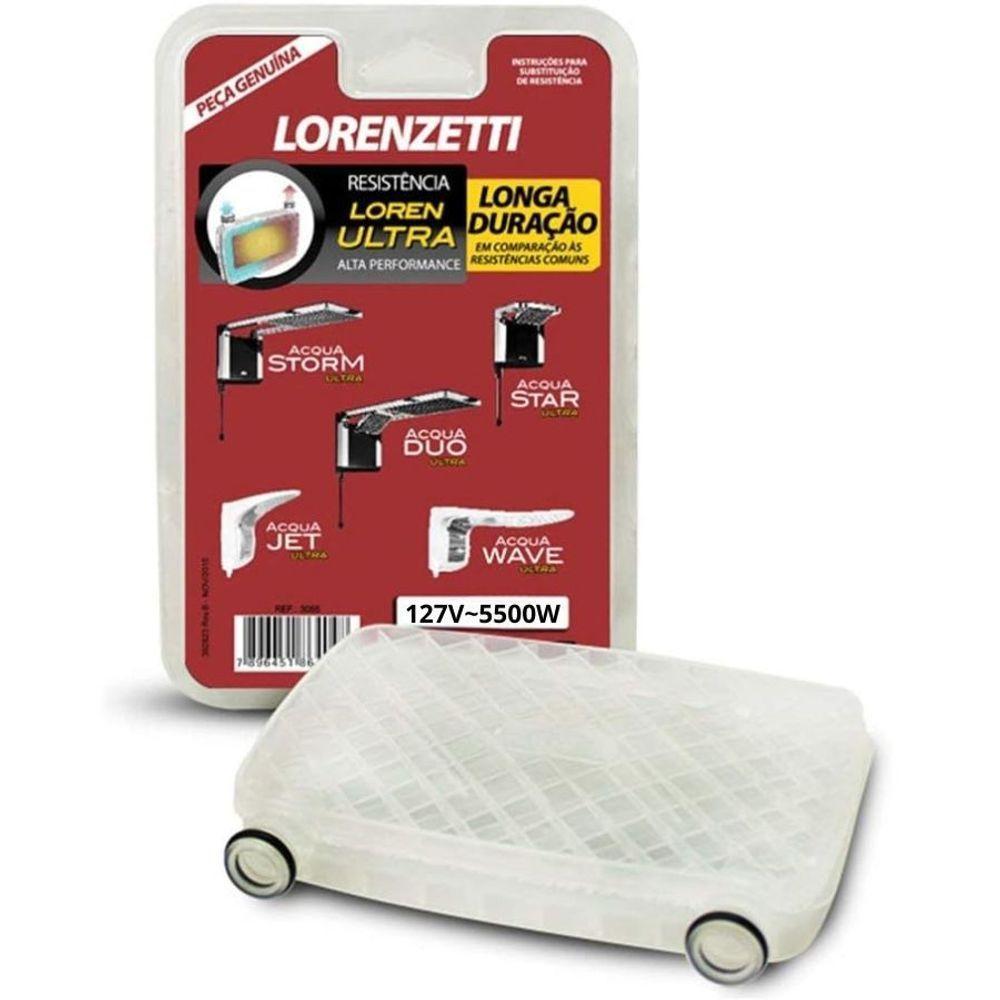 Resistência Lorenzetti 3065 Ducha Acqua Ultra 127v~5500w - 1