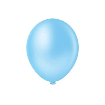 Balão De Látex Azul Claro - 8 Polegadas - 50 Unidades
