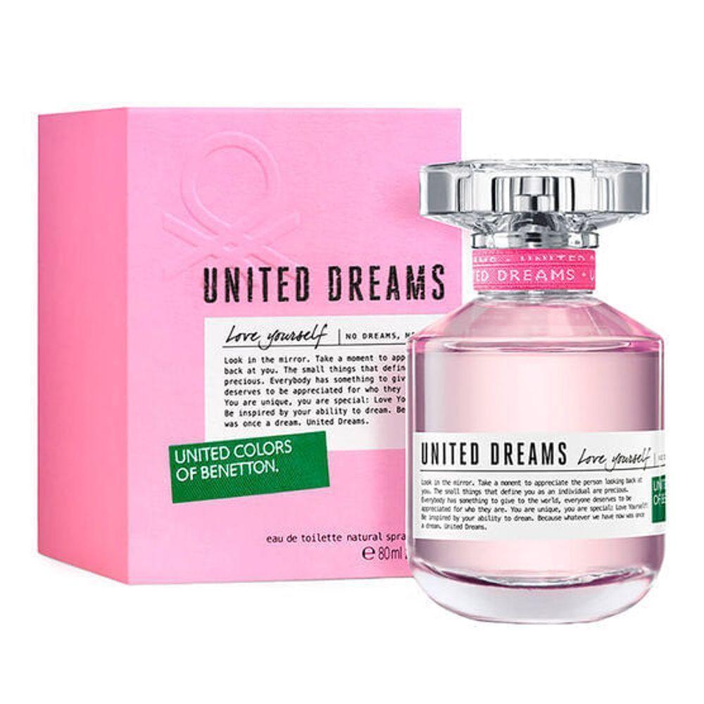 Benetton United Dreams Love Yourself Eau De Toilette - Perfume Feminino 80ml - 2