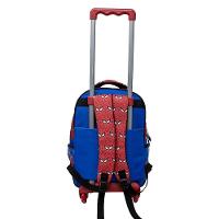 Kit Mochila Escolar Infantil De Rodinhas Com Lancheira E Estojo Yins Em Pvc 3d Kids Spider Vermelho - 5