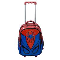 Kit Mochila Escolar Infantil De Rodinhas Com Lancheira E Estojo Yins Em Pvc 3d Kids Spider Vermelho - 6