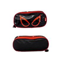 Kit Mochila Escolar Infantil De Rodinhas Com Lancheira E Estojo Yins Em Pvc 3d Kids Spider Preto