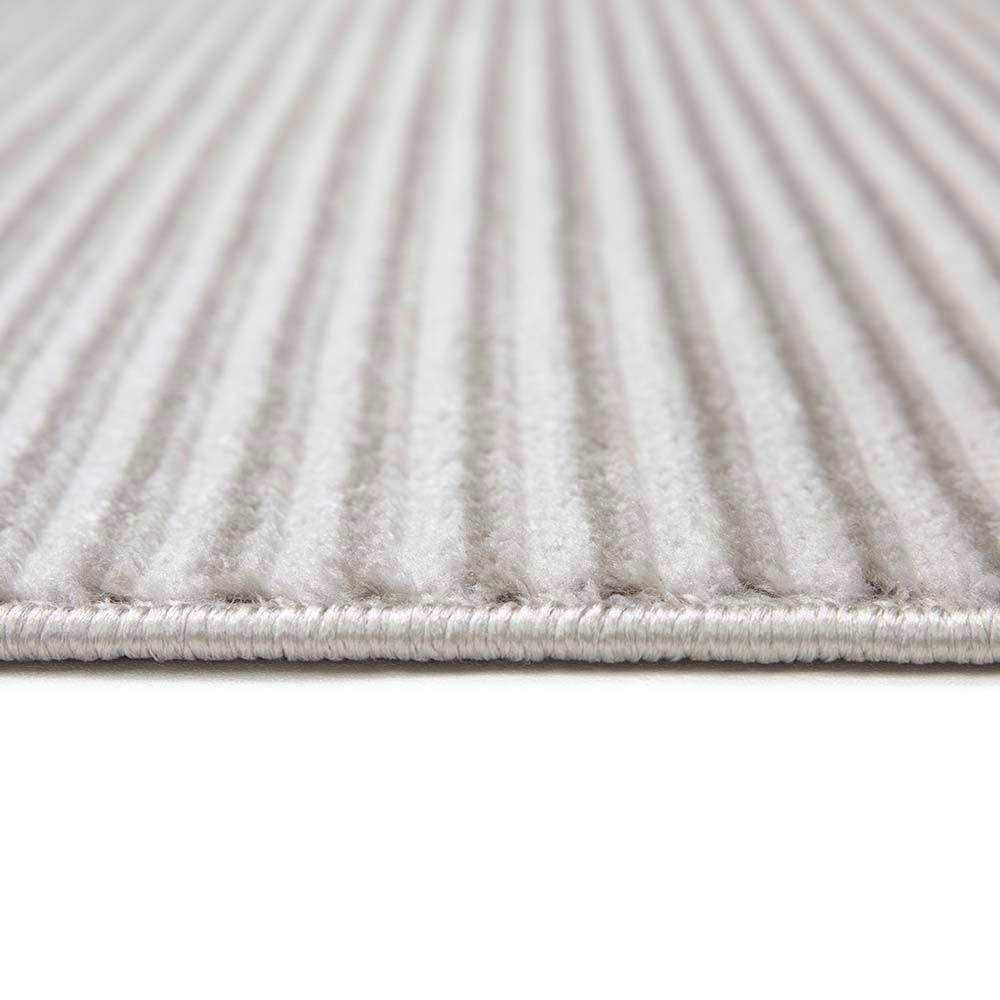 Tapete Para Sala Sofia 03 Bege e Cinza 1,00x1,40m - Edantex - 2