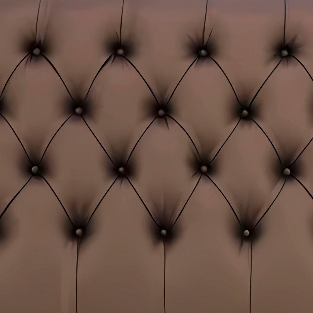 Cabeceira De Cama Box Casal Queen 158cm Pádua Couro Marrom - 4