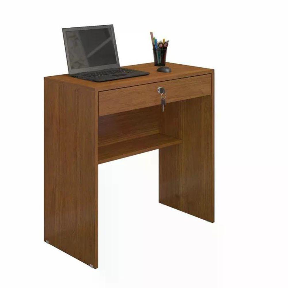 Escrivaninha 72cm 1 Gaveta Com Chave Andorinha Cinamomo - 1