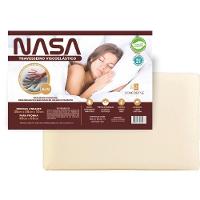 Travesseiros Nasa Viscoelástico Baixo 58x38 Cm