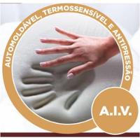 Travesseiros Nasa Viscoelástico Baixo 58x38 Cm - 8