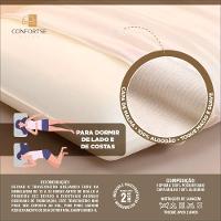 Travesseiros Nasa Viscoelástico Alto 60x40 Cm - 9