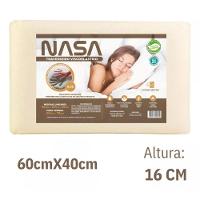 Kit 2 Travesseiros Nasa Viscoelástico Alto 60x40 Cm - 7