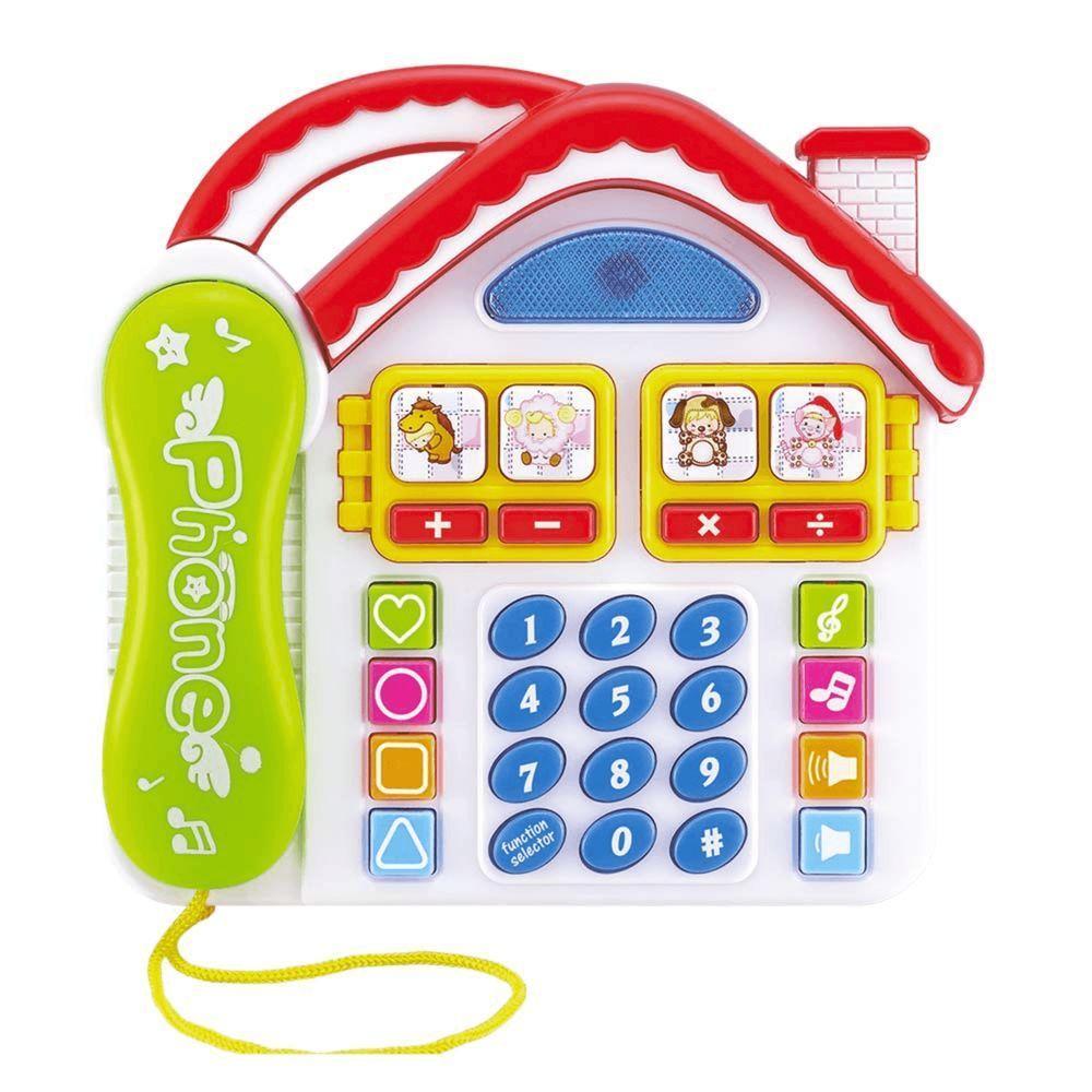 Telefone Divertido Casa C- Luz E Som - Dm Toys - 1