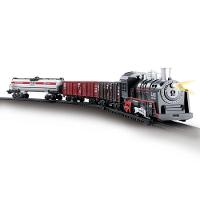 Pista De Trem Locomotiva C- Luzes E Sons - Dm Toys - 1