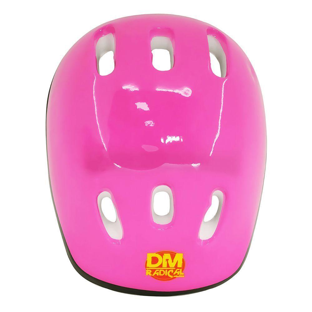 Kit Proteção Radical Plus - 7 Peças - Dm Toys - Rosa - 5