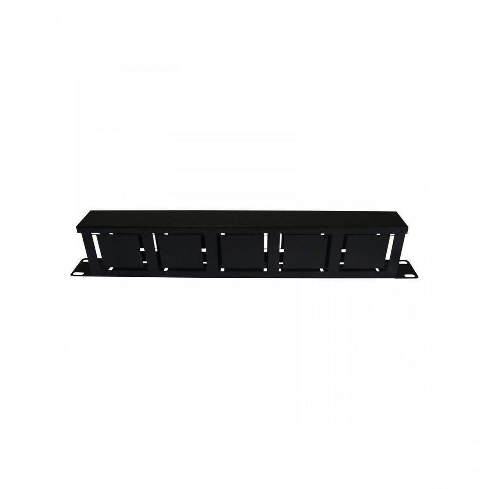 Guia Organizador De Cabos Max Eletron 1u X 19" Alta - 3