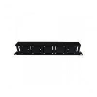 Guia Organizador De Cabos Max Eletron 1u X 19" Alta - 3